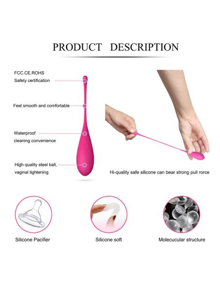 Leslie - kegel fit entregador suelo pelvico 6 pesos