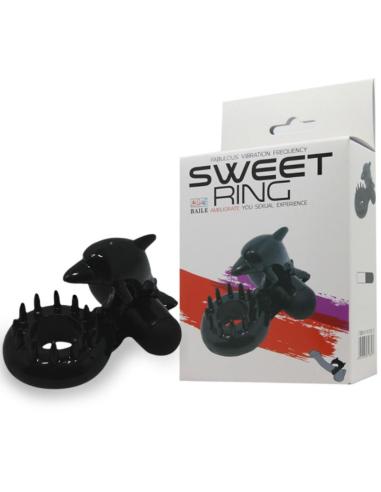 Baile - sweet ring anillo con estimulador clitoris delfin