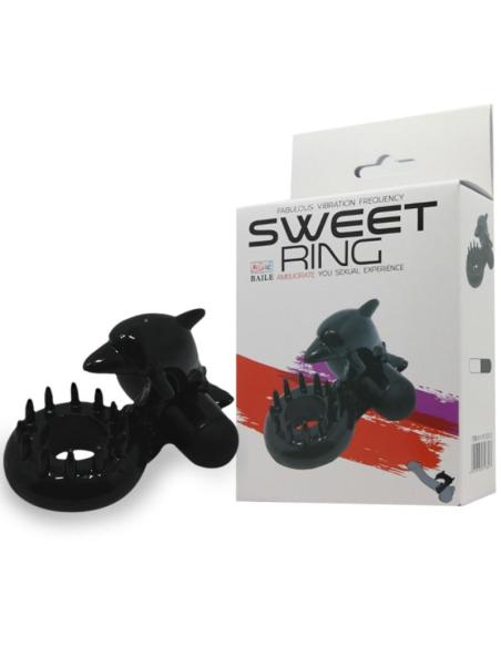 Baile - sweet ring anillo con estimulador clitoris delfin