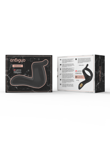 Anbiguo - arkadio estimulador glande & perineo compatible con watchme wireless technology