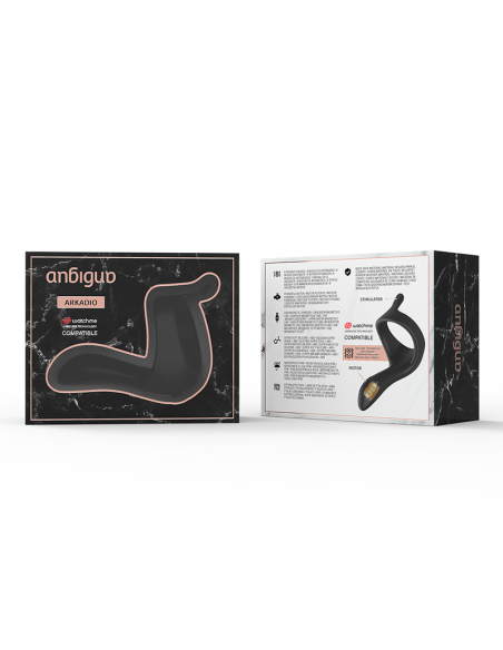 Anbiguo - arkadio estimulador glande & perineo compatible con watchme wireless technology