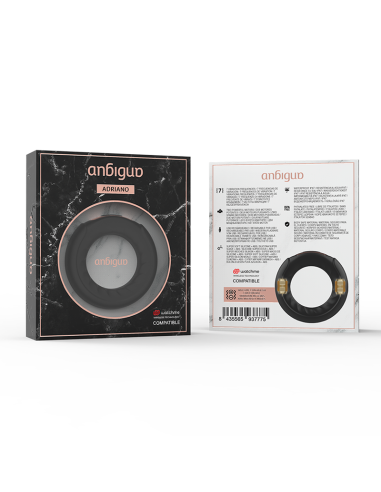 Anbiguo - adriano anillo vibrador compatible con watchme wireless technology