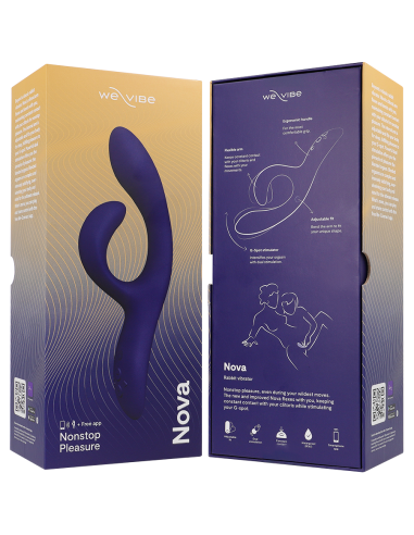 We-vibe - nova 3 vibrador rabbit azul medianoche