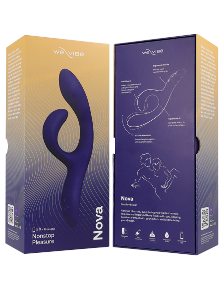 We-vibe - nova 3 vibrador rabbit azul medianoche