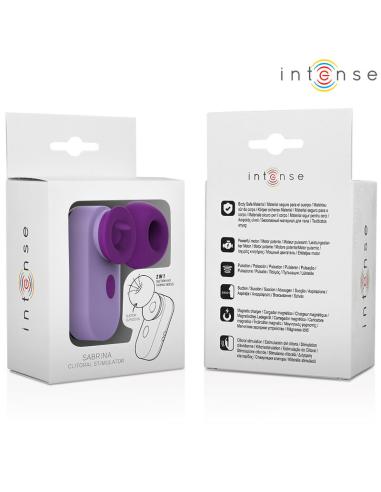 Intense - sabrina travel set estimulador de clítoris violeta