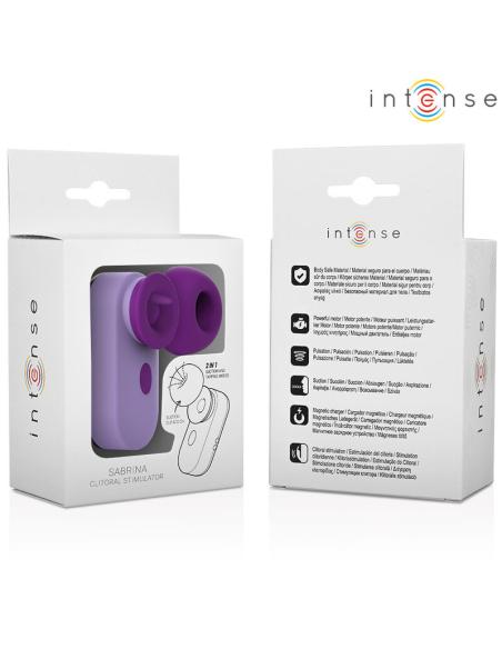 Intense - sabrina travel set estimulador de clítoris violeta