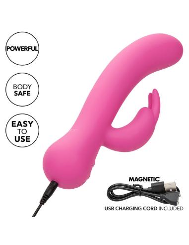 Calexotics - first time vibrador rabbit recargable rosa