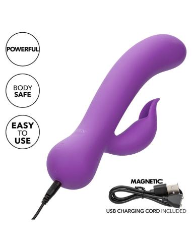 Calexotics - first time vibrador complaciente recargable morado