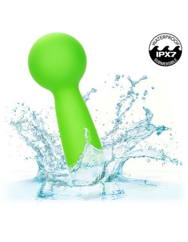Calexotics - neon vibes the bubbly vibe mini masajeador 10 vibraciones verde