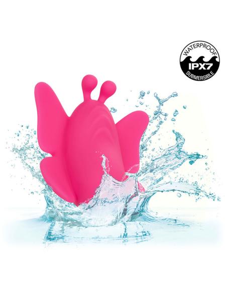 Calexotics - neon vibes the flutter vibe estimulador 10 vibraciones rosa