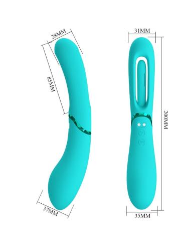 Romance - lexie vibrador punto g 7 vibraciones azul