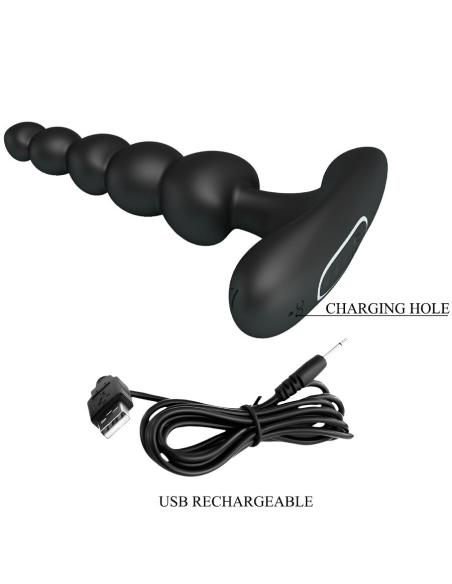 Pretty love - corban vibrador anal 10 vibraciones negro