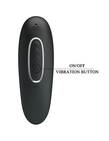 Pretty love - corban vibrador anal 10 vibraciones negro