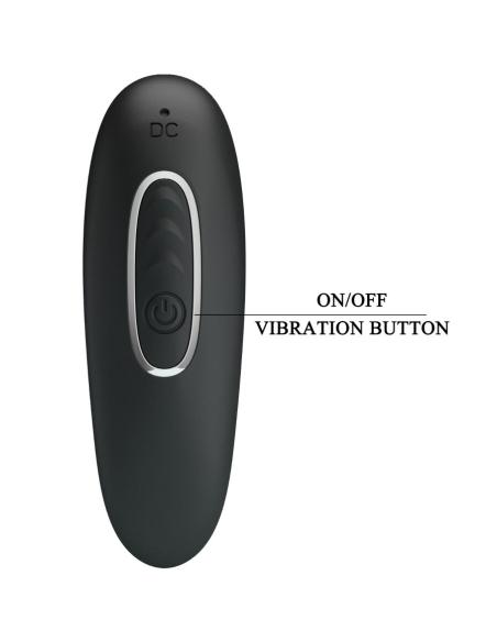 Pretty love - corban vibrador anal 10 vibraciones negro