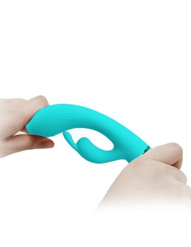 Pretty love - scocco vibrador rabbit turquesa