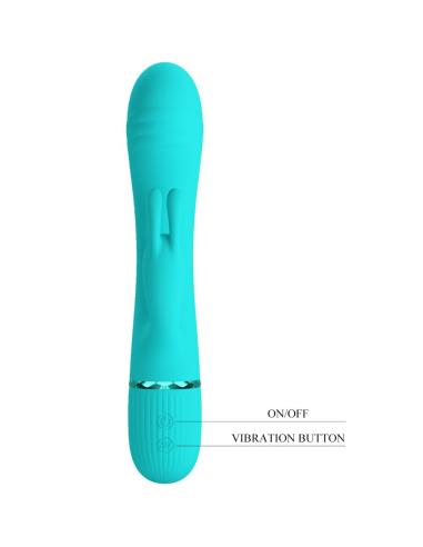 Pretty love - scocco vibrador rabbit turquesa