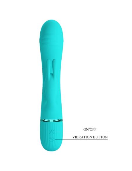 Pretty love - scocco vibrador rabbit turquesa