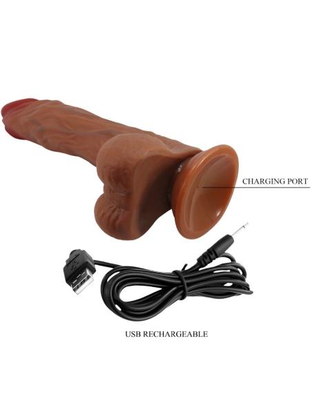 Baile - calisto dildo realístico 25 cm natural