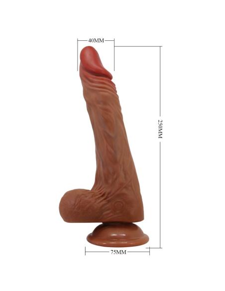 Baile - calisto dildo realístico 25 cm natural