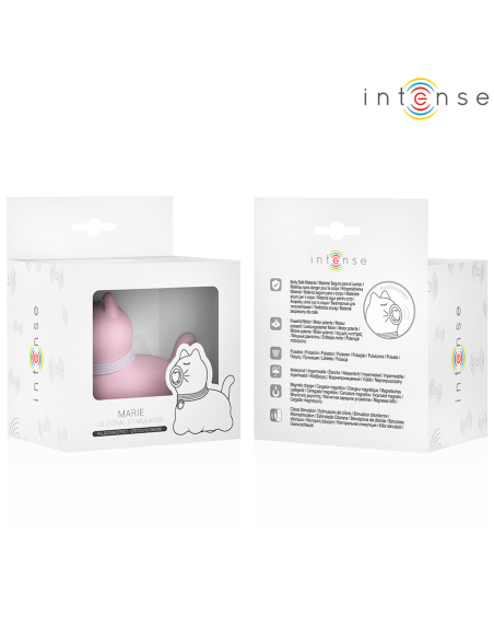 Intense - marie estimulador con lengua efecto pulsación rosa