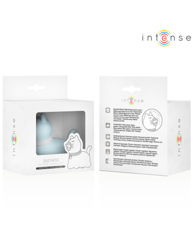 Intense - duchess estimulador con lengua rotativa 360º azul