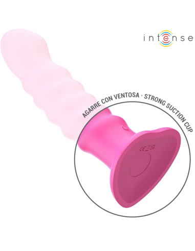 Intense - cindy vibrador talla l diseño en espiral 10 vibraciones rosa control remoto