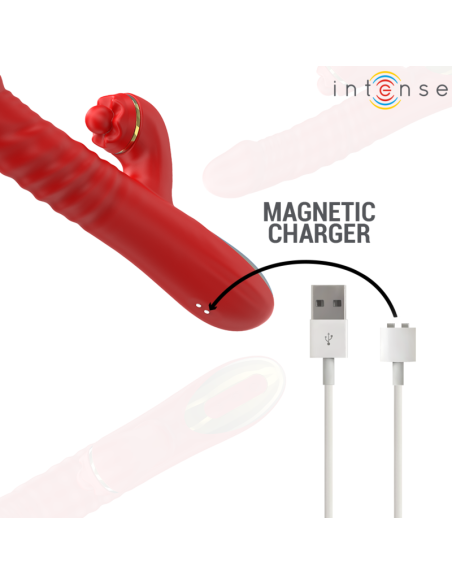 Intense - thalia vibración & empuje & estimulación rojo