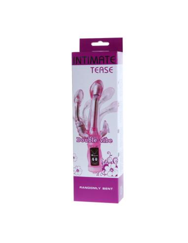 Baile - vibrador flexible con estimulador anal