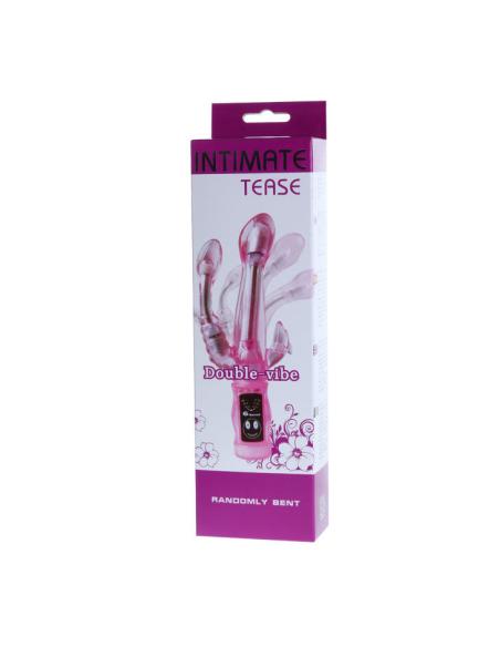 Baile - vibrador flexible con estimulador anal
