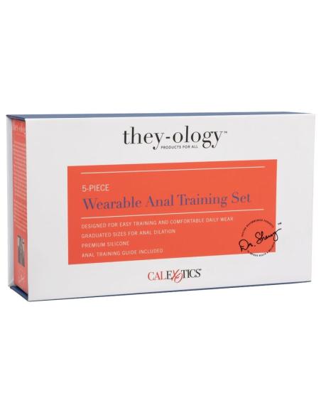 Calexotics - wearable anal training set 5 pieces