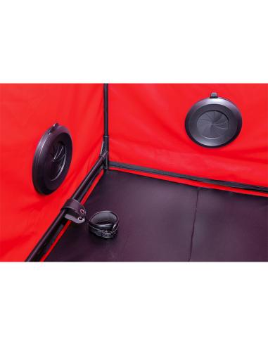 Secret dome - kink club cabina scandale negro & rojo