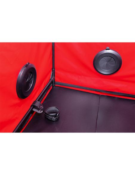 Secret dome - kink club cabina scandale negro & rojo