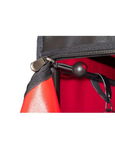 Secret dome - kink club cabina scandale negro & rojo