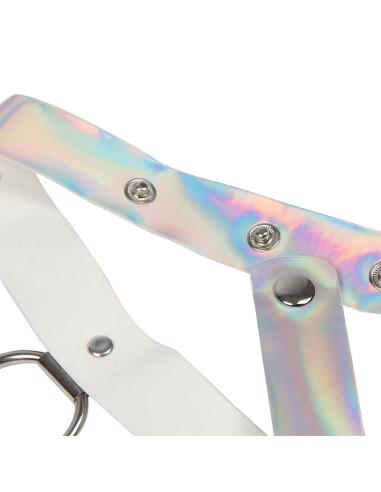 Subblime - 953737 arnés de pecho con anillos y cadenas plata talla única