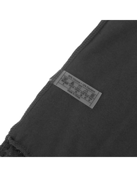 Subblime - teddy detalle encaje floral negro s/m