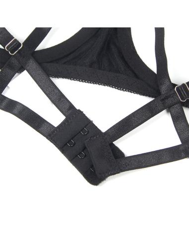 Subblime - 955205 set sujetador con lazo negro ajustable l/xl