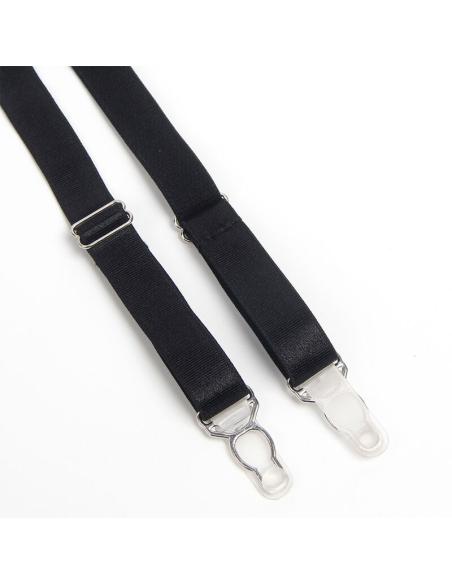 Subblime - 955236 set sujetador con liguero bondage negro s/m
