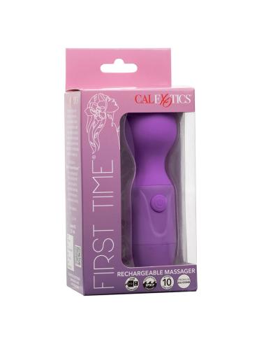 Calexotics - first time masajeador recargable 10 vibraciones violeta
