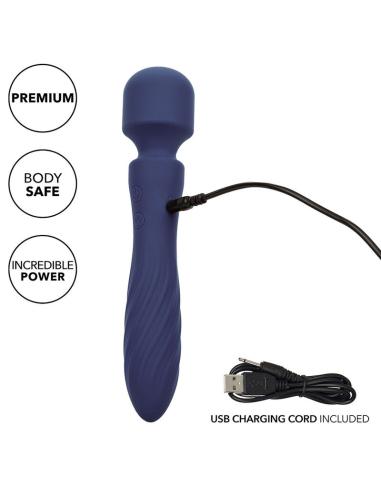 Calexotics - charisma mystique masajeador doble motor 12 funciones 21,5 cm x 4,5 cm morado