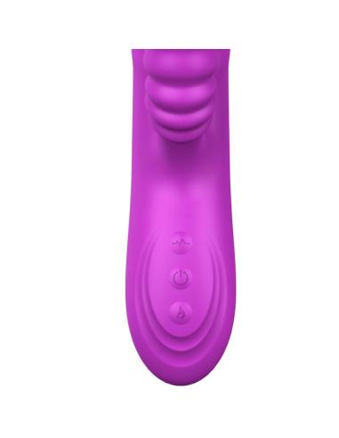Armony - angelia vibrador multifuncion con lengua estimuladora efecto calor violeta