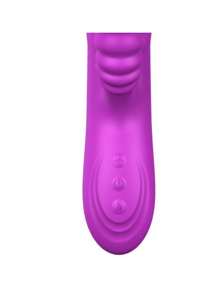 Armony - angelia vibrador multifuncion con lengua estimuladora efecto calor violeta