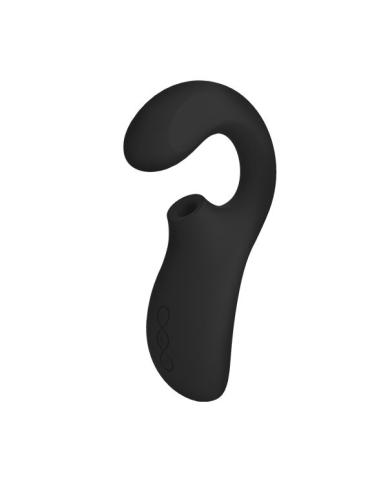 Lelo - enigma doble estimulación succion masajeador negro