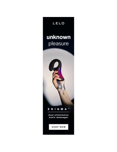 Lelo - enigma doble estimulación succion masajeador negro