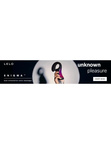 Lelo - enigma doble estimulación succion masajeador negro