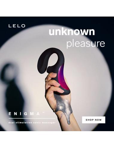 Lelo - enigma doble estimulación succion masajeador negro