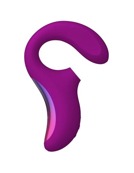 Lelo - enigma doble estimulación succion masajeador morado