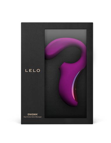 Lelo - enigma doble estimulación succion masajeador morado
