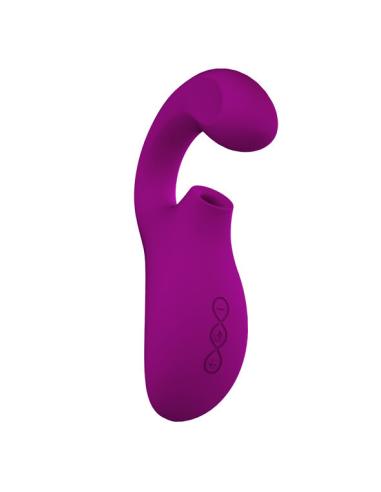 Lelo - enigma doble estimulación succion masajeador morado