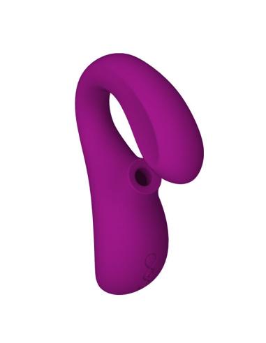 Lelo - enigma doble estimulación succion masajeador morado
