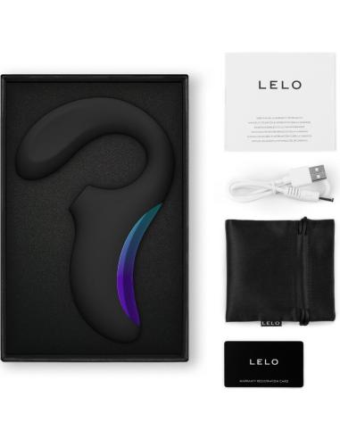 Lelo - enigma wave masajeador triple vibración negro